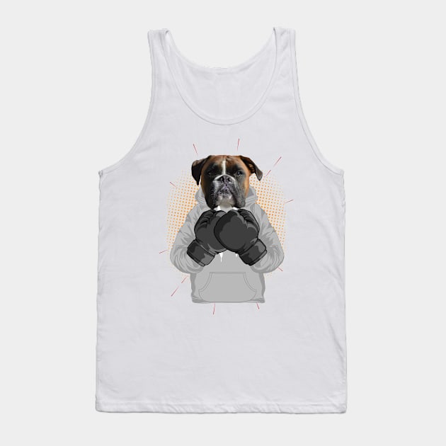 Boxing | german boxer puppy Tank Top by ro83land